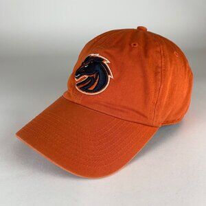 Boise State Broncos Vintage Orange Twins Enterprise Franchise Fitted Hat Medium